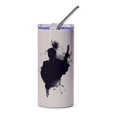 Unique Design Silhouette Tumbler With Straw product